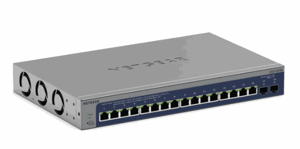 NETGEAR 10G /智能網管交換器 – XS516TM 16埠