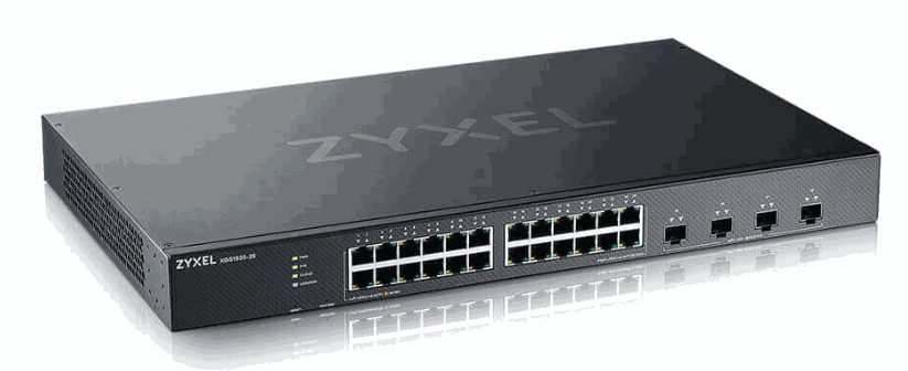 Zyxel XGS1935-28/24x1G+4xSFP 10G 智慧型Lite L3 網管交換器