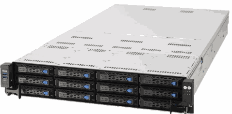ASUS 伺服器 RS720A-E11-RS12E (EPYC 7203*2/32G*2/600G SAS*5/DVD/1600W*2/3Y)