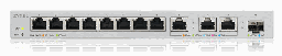 [Zyxel. XMG1930-10] Zyxel XGS1250-12/8x1G+3x10G+1xSFP 10G 智慧型網管交換器